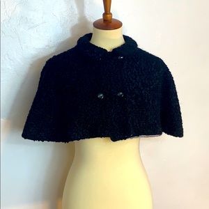 Vintage High-Cape Coat